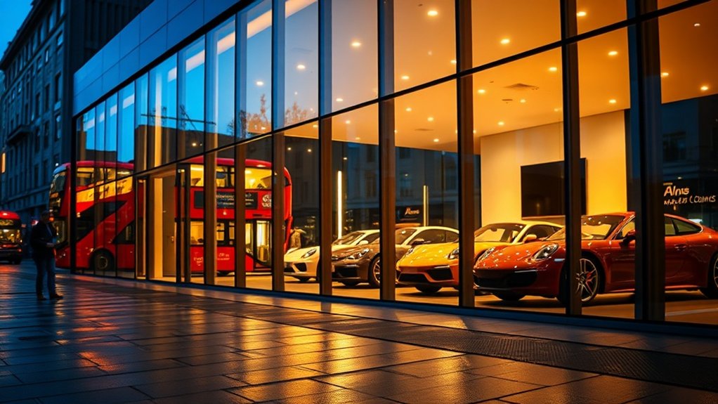 Car Showroom Glazing Barnes