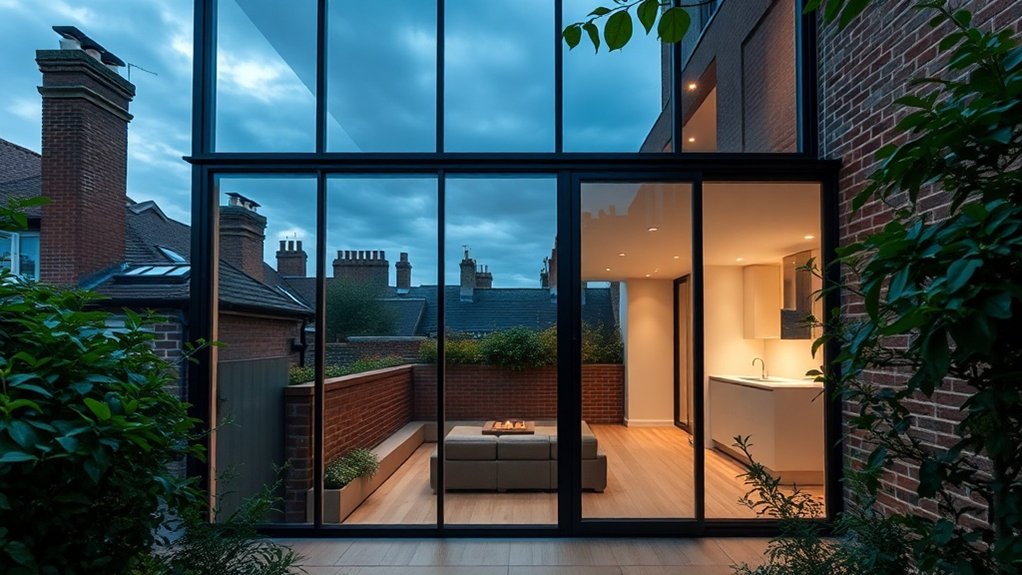 Glass Extension Walls Barnes