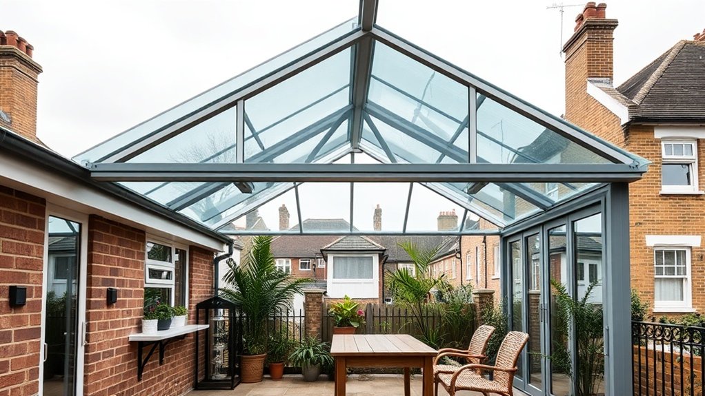Lean-To Glazing Barnes