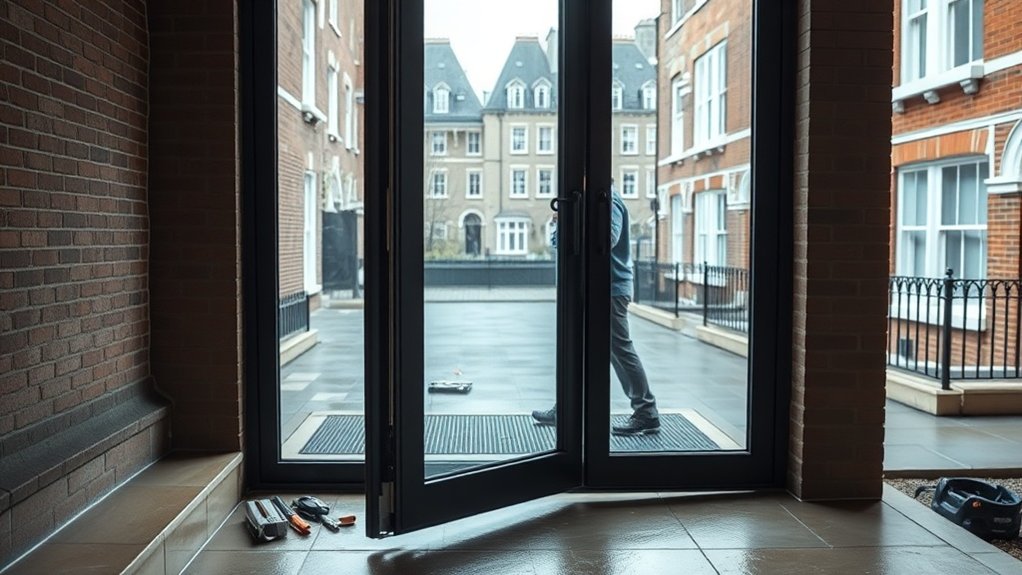 Pivot Door Installation Barnes
