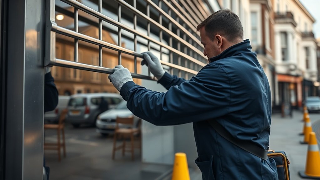 Security Grille Installation Barnes