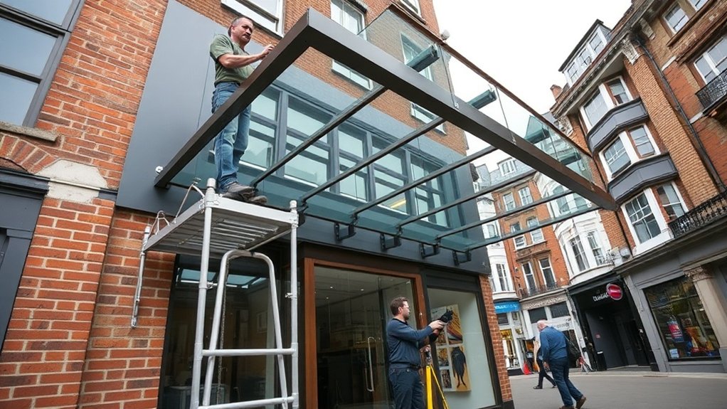 Shopfront Canopy Barnes