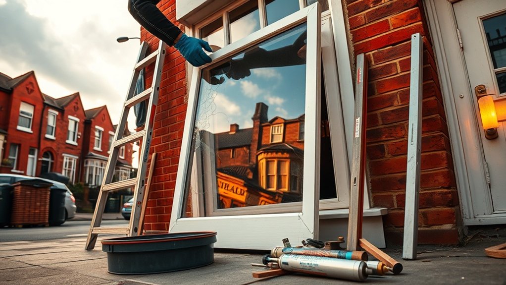 Window Repair Mill Hill Road
